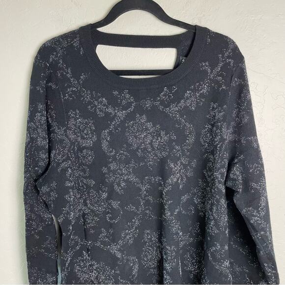 Torrid Black Floral Mini Jacquard Bodycon Dress 2X NWT 41160688 - Picture 4 of 13